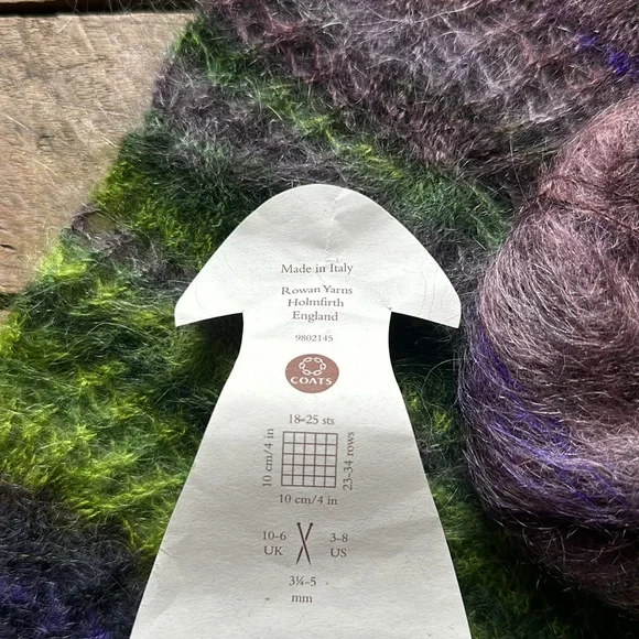 Rowan luxury yarn kidsilk haze stripe mohair/silk - Picture 3 of 5